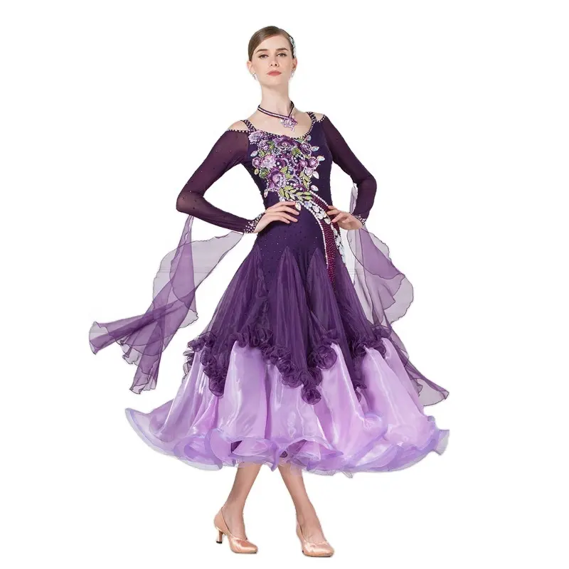 Vestido de dança da bailarina, B-16112 de alta qualidade, vestido de festa para competição, vestido para bailarina, dança, crianças