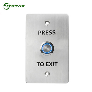304 in Acciaio Inox Porta Pulsante di Uscita Push Interruttore di Uscita di Controllo di Accesso Della Porta di Uscita Pulsante Con La Luce - Product Image 3