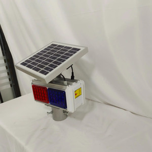 Bán sỉ an toàn đường Bộ màu đỏ màu xanh chướng ngại vật ánh sáng tùy chỉnh LED năng lượng mặt trời nhấp nháy cảnh báo ánh sáng nhấp nháy - Product Image 3