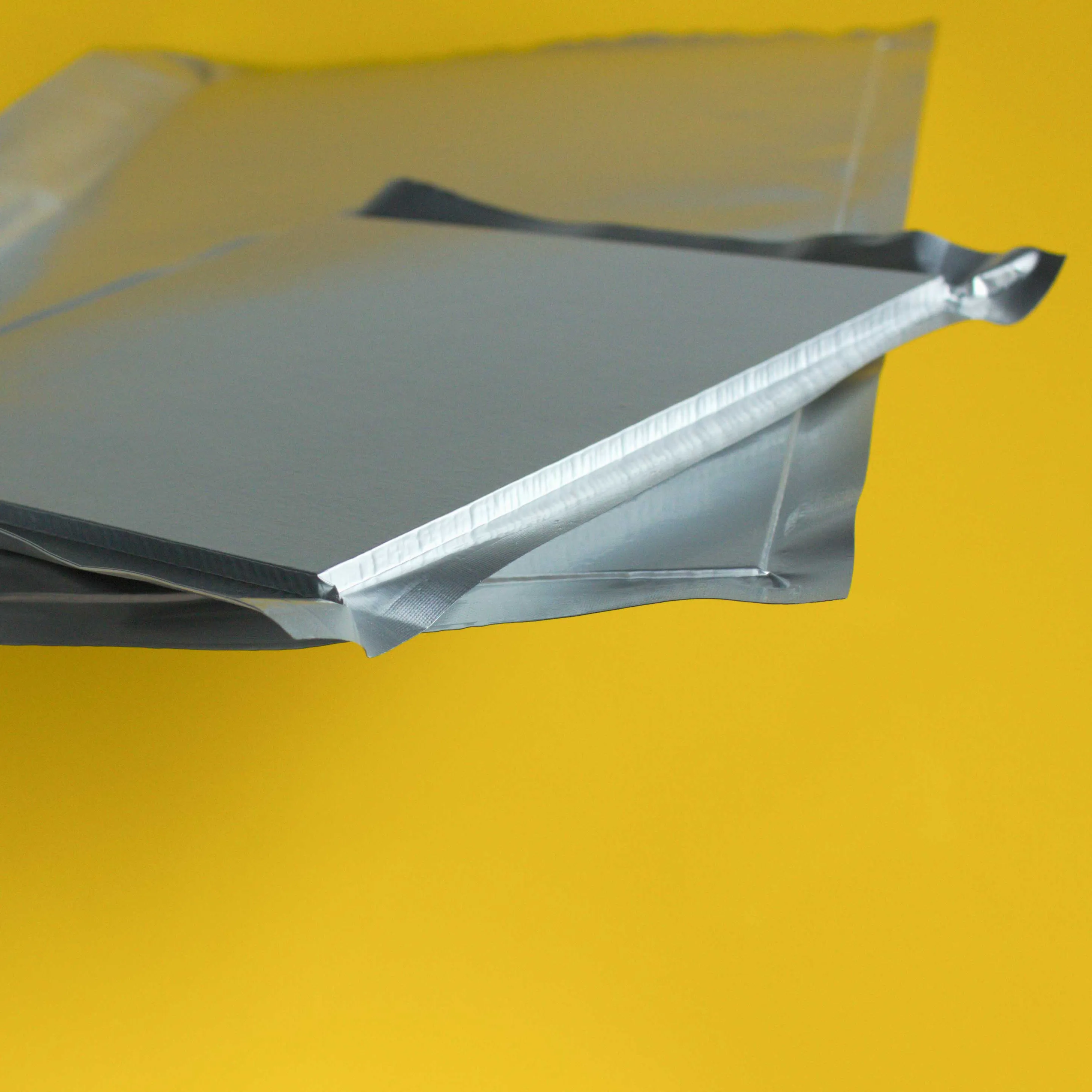 Paneles de aislamiento microporosos de alta temperatura evacuados, cubierta de papel de aluminio refractario de dióxido de sílice