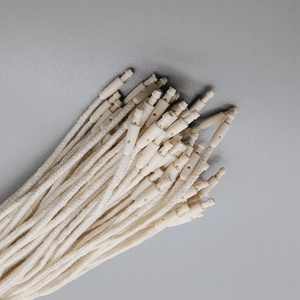 Cordón para colgar etiquetas, de uso común, de algodón, para ropa, Beige, grano - Product Image 5