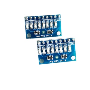 Aismartlink 3.3V 5V 8-Bit Blau/Rot Common Anode/Kathode LED-Anzeige modul - Product Image 2