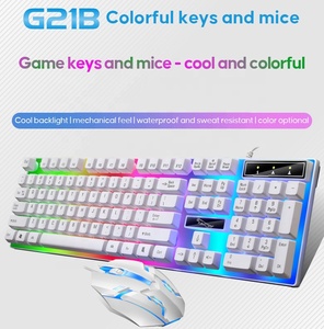 2024 Hot Sales G21B Professionals LED Wired Gaming <strong>Keyboard</strong> Mouse Combo Mechanical Led Waterproof <strong>Keyboard</strong> Mouse <strong>for</strong> <strong>Computer</strong> - Product Image 5