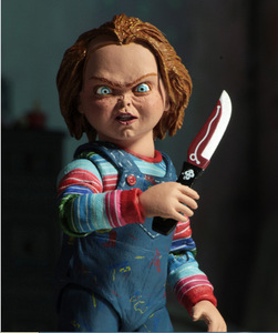 15Cm Chất Lượng Cao PVC Chucky Con Búp Bê Hành Động Hình Với Chuyển Đổi Đầu Trong Kho - Product Image 5