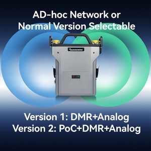 QUANSHENG sıcak satmak akıllı BP100 taşınabilir dijital sırt çantası tekrarlayıcı ad-hoc ağ sürümü iki Veisions ile seçilebilir - Product Image 3