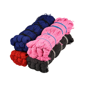 Hot Sale <strong>Elastic</strong> Cord Custom 1/4 2.5Mm 3Mm 4Mm 5Mm <strong>6Mm</strong> 7Mm 8Mm Soft <strong>Elastic</strong> Round Webbing Bulk Cord <strong>Elastic</strong> - Product Image 3