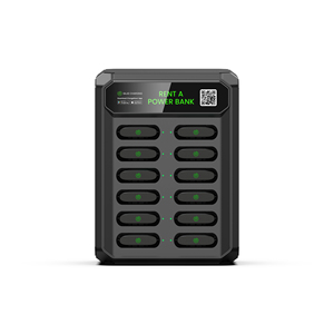 Own Factory Restaurant Oem\odm 12 Slots Rental Machine Station Bajie Charging Rental Machine Battery Chargers Mifi