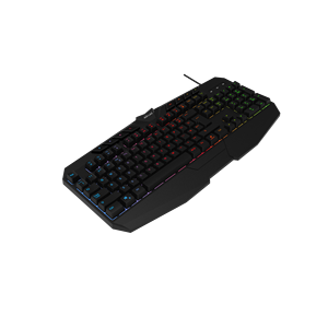 Aikun GX320L3 Teclado para juegos con interruptor de goma, multimedia, retroiluminación de tres colores, cable USB de 1,8 M - Product Image 2