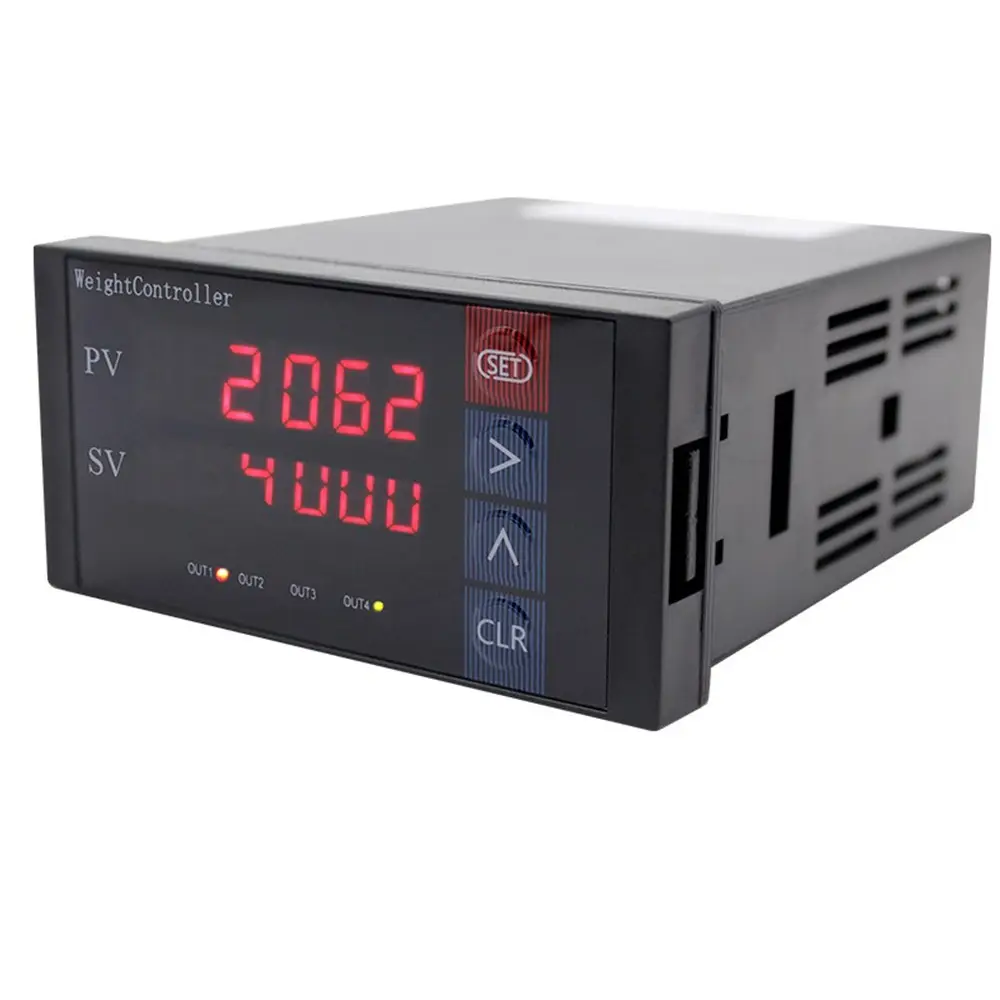 DC24V repaly salida Sensor de peso Pantalla de celda de carga LED Indicador digital para celda de carga Alta precisión