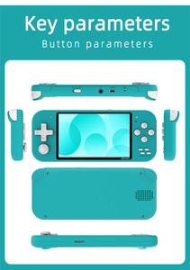X20 <strong>Mini</strong> 4.3 Inch Retro Video Game Player 8G 128bit Handheld Game Console with Dual Joystick Pocket Gaming Consoles Kids Gift