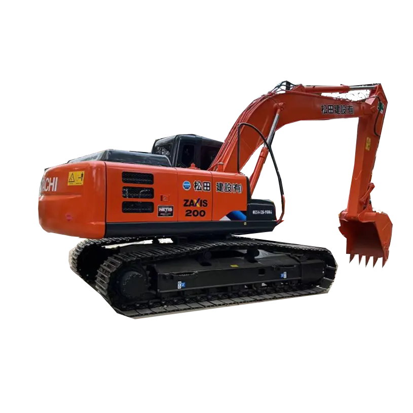 The national Hitachi ZX200 excavator 20 tons of second-hand engineering construction machinery, in good condition hydraulic craw