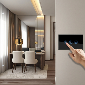 Touchmi AU USスマートライフ3ボタンリモコンタッチスイッチ防水WIFIカーテンスイッチ家庭用最大電圧250v 16A - Product Image 1