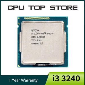 <strong>Intel</strong> <strong>Core</strong> i3 3240 3.4GHz 2-<strong>Core</strong> 3MB Cache <strong>CPU</strong> <strong>Processor</strong> LGA 1155 High quality 2 <strong>Core</strong> 4 thread - Product Image 1