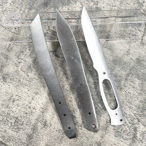 Lâmina em branco Billet Semi-acabado 440C D2 14c28n Etc Aço Material Tamanho Diferente Forma Polido para Montagem DIY Revender