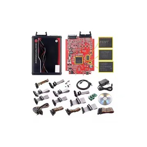 Red V2.25 &amp; V7.020 PCB ECU <strong>Programmer</strong> Tool Unlimited OBD2 Tuning Tool With ECU Dedicated Read/Write Cable Toolbox