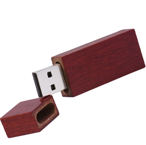 2-in-1 yüksek hızlı USB 2.0 Flash sürücü U Disk kare ahşap sopa kalem Android telefonlar için özel baskılı sakız temalı tasarım - Product Image 5