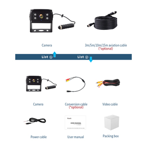 Vehicle <strong>Backup</strong> <strong>Camera</strong> Video Parking Sensor Car Reverse <strong>Backup</strong> Rear View <strong>Camera</strong> - Product Image 6