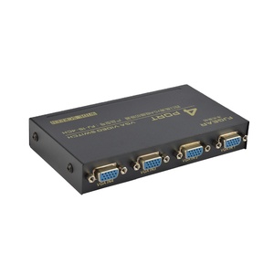 Interruptor VGA de 4 puertos FJGEAR, interruptor de 4 entradas y 1 salida, 4 puertos 1920*1440 HD MI Adopter/CE/FCC/RoHs con carcasa de metal, 1, 2, 2, 2 - Product Image 5