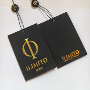 WD-<strong>Custom</strong> Luxury Biodegradable Kraft Paper Embossed Clothing Hangtags <strong>String</strong> Pink Designer Swing Garment <strong>Tag</strong> Eco - Product Image 4