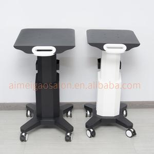 Güzellik arabası Salon tekerlekli taşıyıcı, tepsi ile hareketli estetisyen makine sepeti, Spa ve Salon için demir portatif araba - Product Image 3