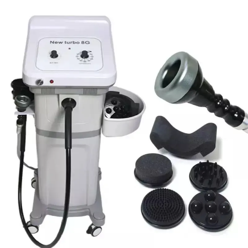 Turbo 8G Relaxer Muscular Máquina Massagem Vibração G8 Circulação Sanguínea Vácuo Emagrecimento Corporal Celulite Slim Beauty Equipment