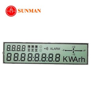 Custom VA/TN/HTN/STN/FSTN 7 segmento Display Lcd nome del prodotto e Transflective, segmento polarizzatore riflettente