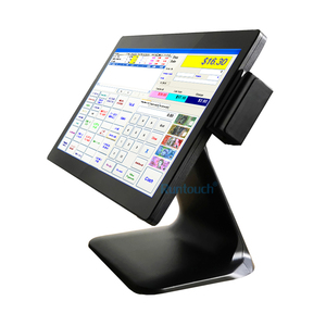 Cheap 1080p Pos <strong>Raspberry</strong> <strong>Pi</strong> 15&quot; 15.6&quot; 17&quot; PCAP Flat Touch Screen Cash Register POS With LED Second Screen and <strong>Software</strong>
