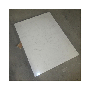 Giá Rẻ M2 Giá Nhựa Epoxy Đánh Bóng Bề Mặt Carrera Trắng Bảng Điều Chỉnh Thạch Anh Đá Tấm Gạch Cho Sàn - Product Image 4