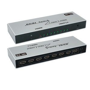 4K 7 Port <strong>hdmi</strong> <strong>Switcher</strong> Remote 7 in <strong>1</strong> Out Ports <strong>HDMI</strong> Switch 7x1 Video <strong>Switcher</strong> with Remote - Product Image 1