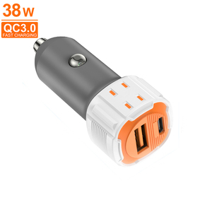 USB QC3.0 PD20W 18W Type C <strong>Charger</strong> <strong>38W</strong> Fast Electric Car <strong>Charger</strong> Compatible with Mobile Devices for Samsung for iPhone 20W - Product Image 4