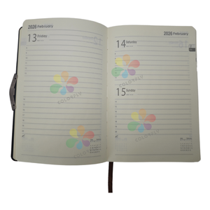 PU <strong>Notebook</strong> <strong>with</strong> <strong>Index</strong> Tabs, 5 Subject Dividers, 200 Pages, Perfect for Organizing Work, Study &amp; Project <strong>Notes</strong> - Product Image 3