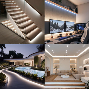 Banqcn High Luminous Efficiency Programmier bare dimmbare LED Flexible Lighting Strips Lampe für Gebäude fassade mit Fernbedienung