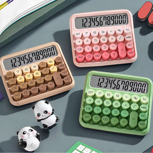 เครื่องคิดเลขตั้งโต๊ะสีสันสดใสเครื่องคิดเลขขนาดใหญ่12หลักเครื่องคิดเลขอิเล็กทรอนิกส์เครื่องเขียนเครื่องใช้สำนักงาน - Product Image 1