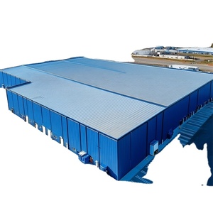Hangar/entrepôt galvanisé de haute qualité à structure en acier préfabriqué personnalisé - Product Image 1