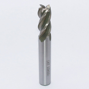 Milling <strong>Cutters</strong> 4-Flute Titanium Coated HSS End Mill Set Full-size CNC Router Bit for Wood Steel Milling - Product Image 3