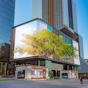 Barato gran cartelera comercial Vertical programable signo Panel de pared tablero publicidad Pantalla Led al aire libre pantalla - Product Image 3