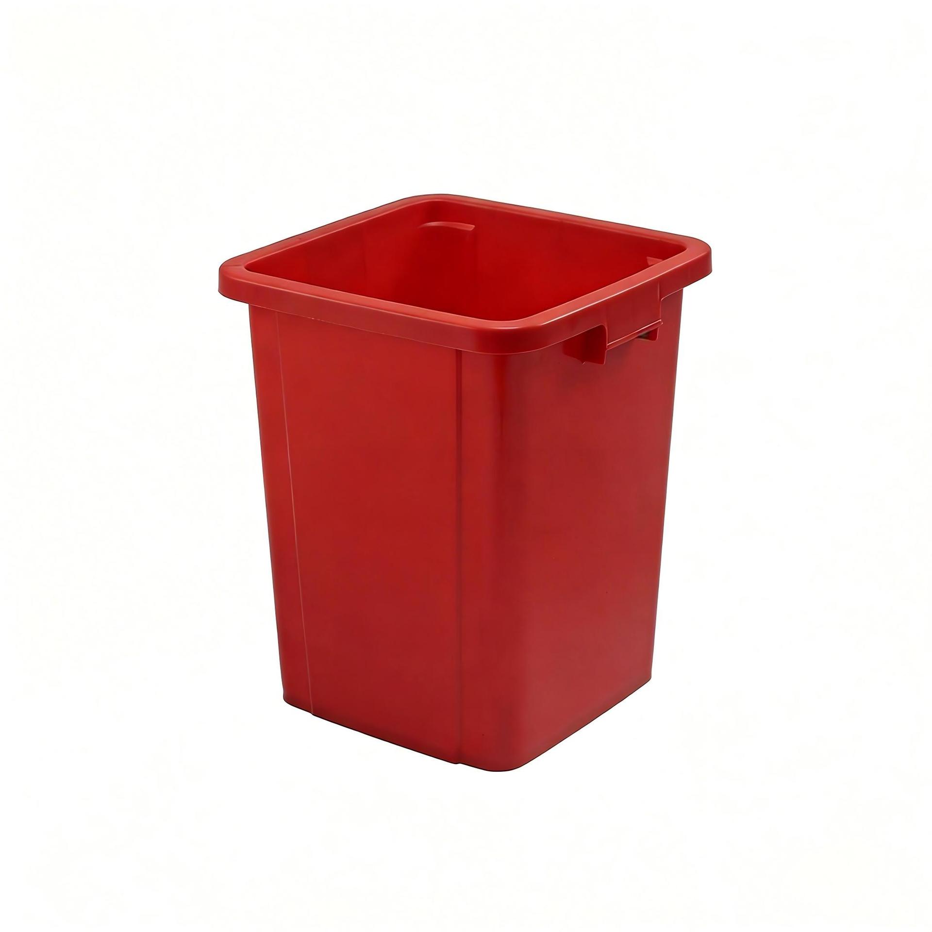 (Red blank bucket)
