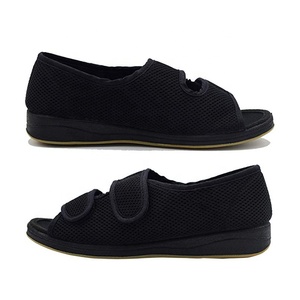 Podologia Sapatos Terapia Slip-on Gancho e <span class=keywords><strong>Loop</strong></span> Anti-slip conforto Diabetic Shoes com Função de Suporte Ortográfico para As Mulheres