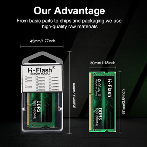 H-Flash Großhandel 8GB RAM-Speicher Desktop DDR3 Computer Server Rams 1600MHz Frequenz Ddr3 für Laptop Ram - Product Image 2