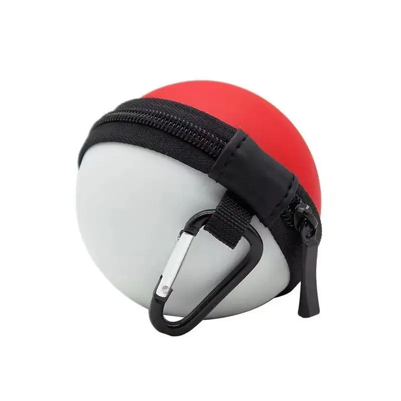 Bolsa de armazenamento poke ball plus, bolsa de armazenamento com zíper portátil, interruptor ns resistente de eva