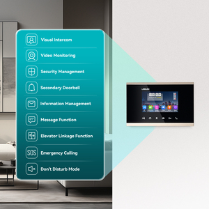 LEELEN gate access control appartamento riconoscimento facciale QR code build-in microfono e altoparlanti video citofono - Product Image 3