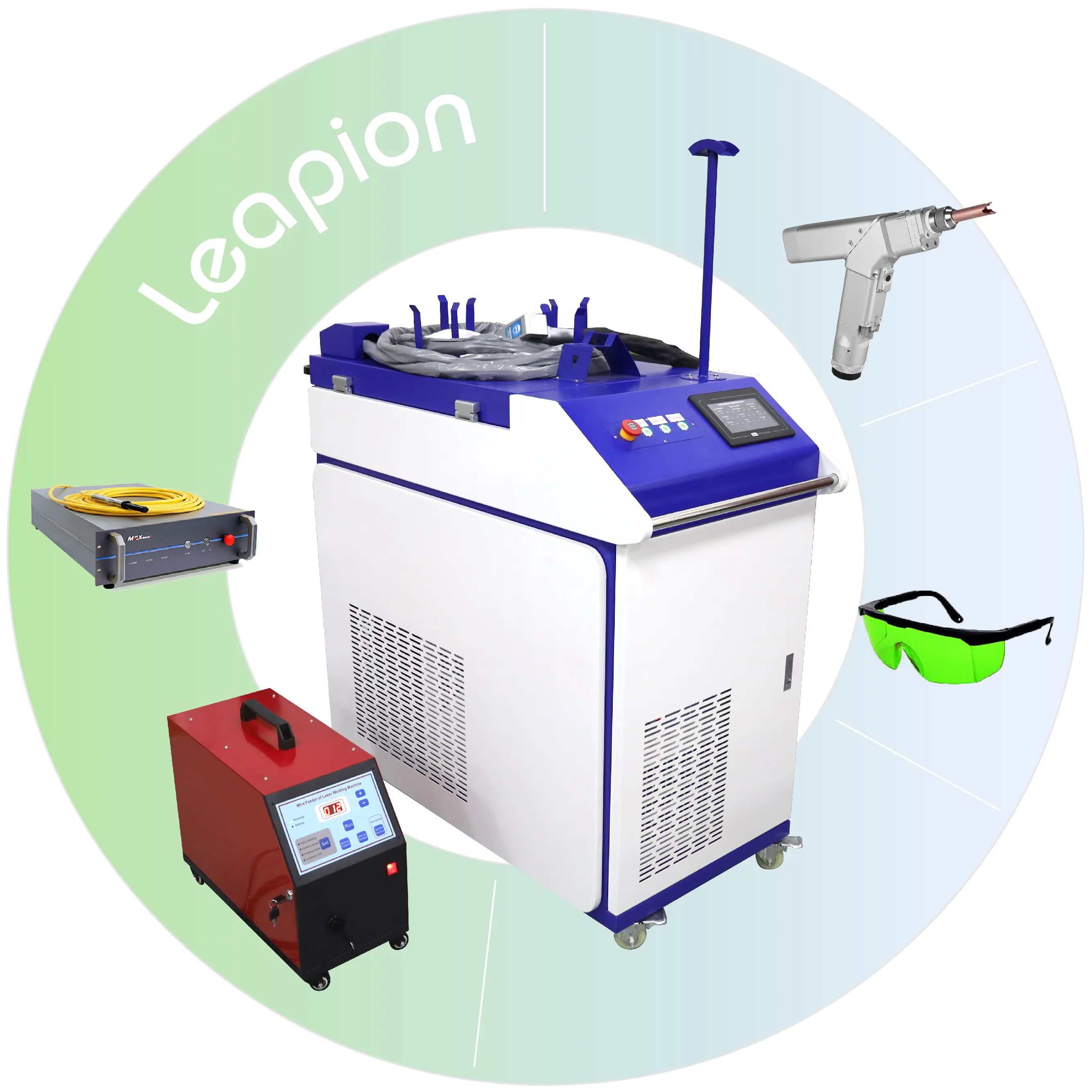 Mesin Las Laser Serat Genggam 1000W untuk Mesin Las Laser Serat Logam untuk Cetakan