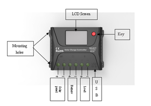 Alta potencia 10a/20a/30a/40a/50a/60a/80a PWM controlador Charr Solar 12V/24V/48V batería de plomo-ácido de litio tipo MPPT sistema Solar - Product Image 4