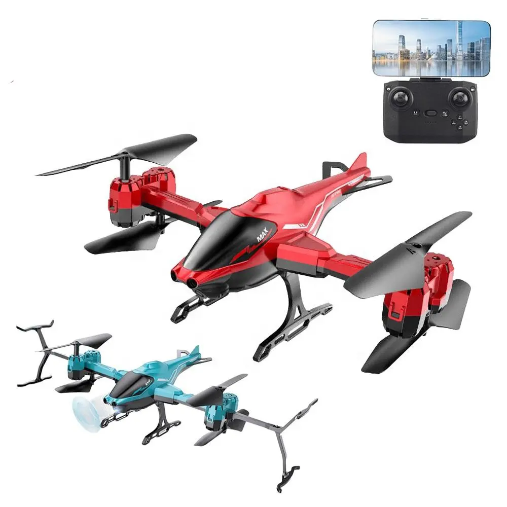 2.4GHZ RC hélicoptères hauteur tenir télécommande quadrirotor évitement d'obstacles pliant volant Drone Rc avion Drone jouet