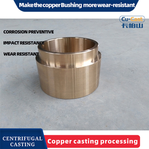 CuSn6Zn6Pb3 graphite impregnated bronze plate Precision Cnc Lathe <strong>processing</strong> - Product Image 6