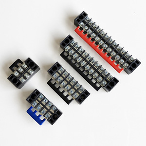 <strong>Jumper</strong> Block <strong>Terminal</strong> <strong>Strips</strong> 400V 15A 3Positions Red for TB-1503