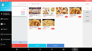 小売用のレジサーマルプリンタースキャナーを備えた無料サポートオンライン曇りベースソフトウェアAndroid/Win POS管理システム - Product Image 3