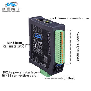 CK-7041E 16-Bit Analog <strong>Input</strong> 4-Channel 4-20ma RS485 <strong>Data</strong> Acquisition Module Ethernet/IP Network Connectivity 4 <strong>Input</strong> <strong>Output</strong> (IO) - Product Image 2