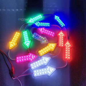 โมดูลจอแสดงผล Led ในร่ม Ip65แอดเดรส Ws2811แสง12V Led Pixel Module Arrow Festival Decrection - Product Image 6