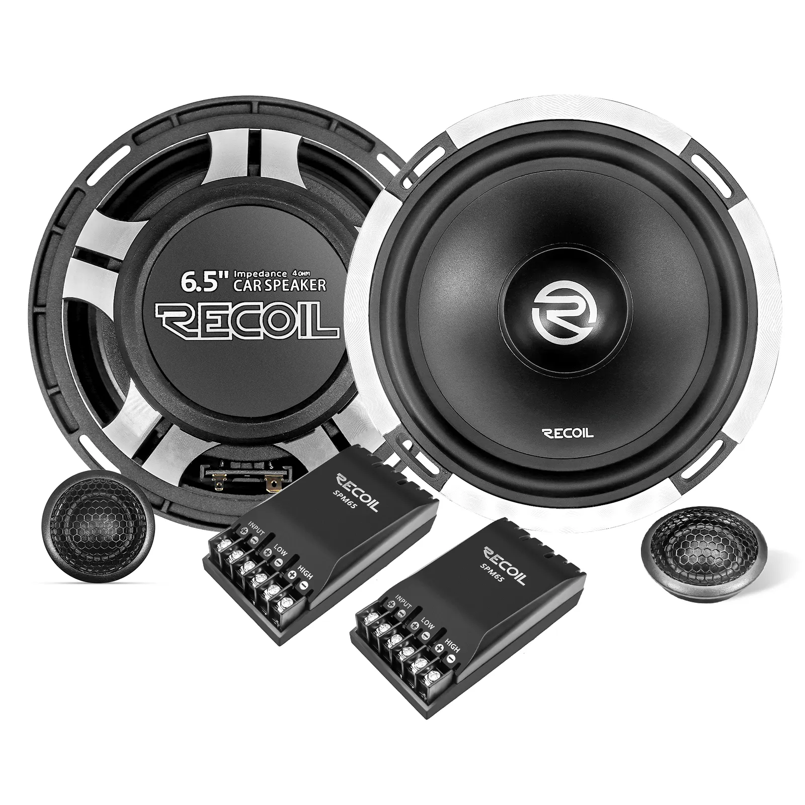 Edge SPM65 Level-2 Series sistema di altoparlanti per componenti Audio per auto da 6.5 pollici